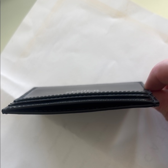 Sleek Saint Laurent Black Card Holder - Picture 3 of 4